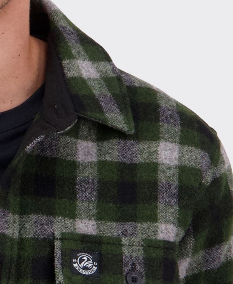 Swanndri Kiaraki v4 Wool Shacket - Lincoln Check