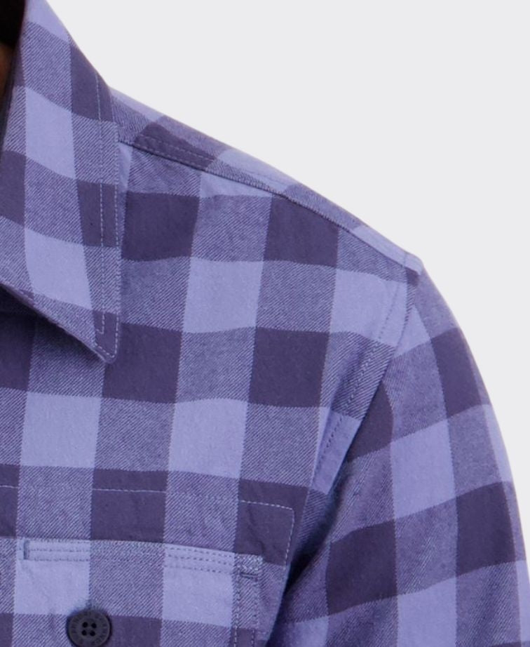 Swanndri Taranaki Tailor Shirt - Bluebird/Indigo