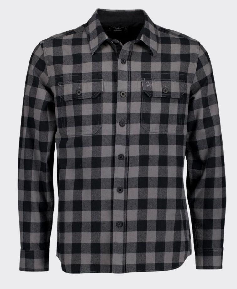 Swanndri Taranaki Tailor Shirt - Caviar/Shadow
