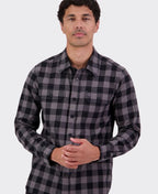 Swanndri Taranaki Tailor Shirt - Caviar/Shadow