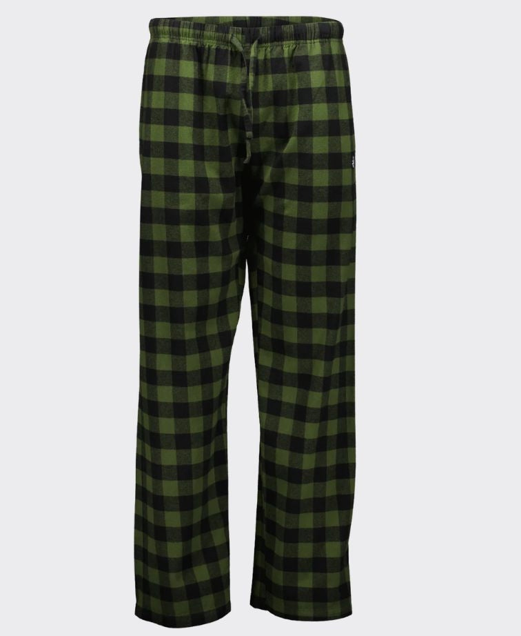 Swanndri Men's Westend Sleep Pants v2 - Olive/Blk Check