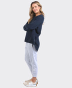 Elm Sweat Divine Crew - Navy