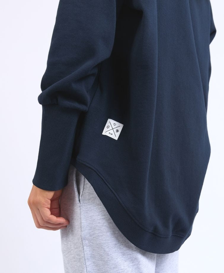 Elm Sweat Divine Crew - Navy