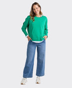 Elm Sweat Divine Crew - Turquoise
