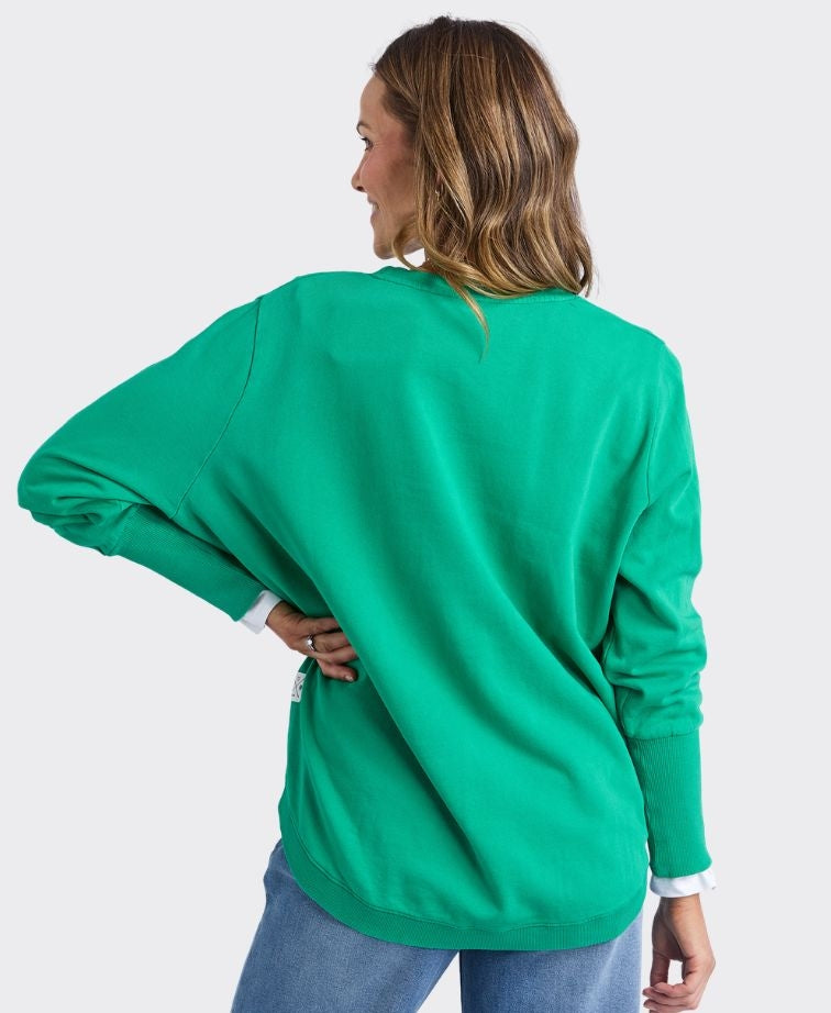 Elm Sweat Divine Crew - Turquoise