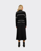 Charlie Jane Knit Mackenzie Contrast Stitch - Mono Stripe