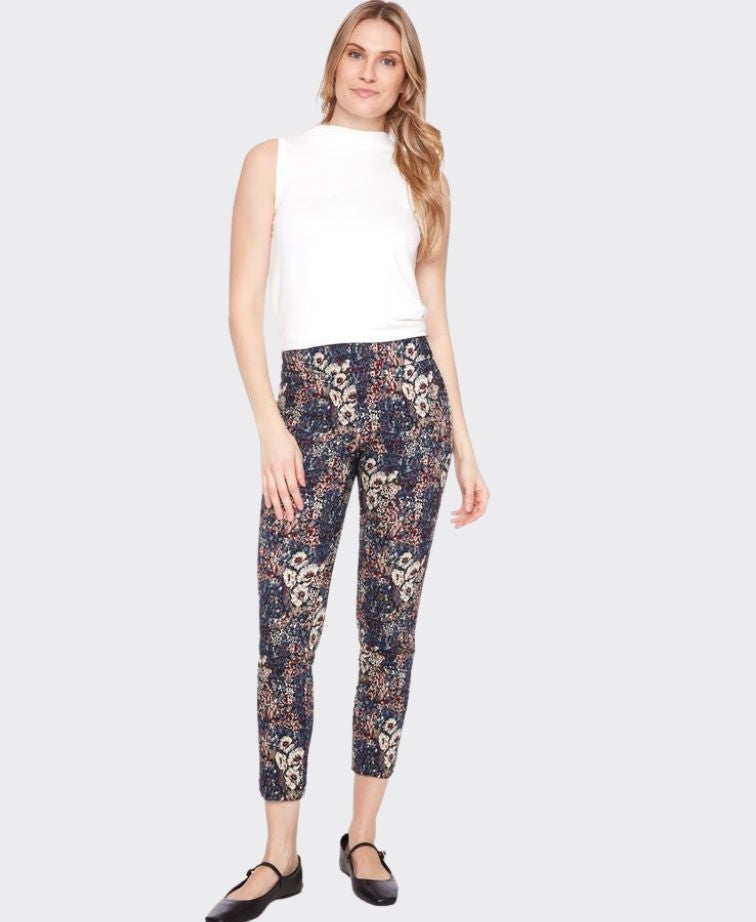 Up! Pant Techno Petal Print - Bouquet