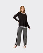 Threadz Top Alicia 2 in 1 - Black