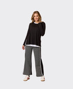 Threadz Top Alicia 2 in 1 - Black