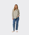 Threadz Shirt Amour Stripe - Khaki/White