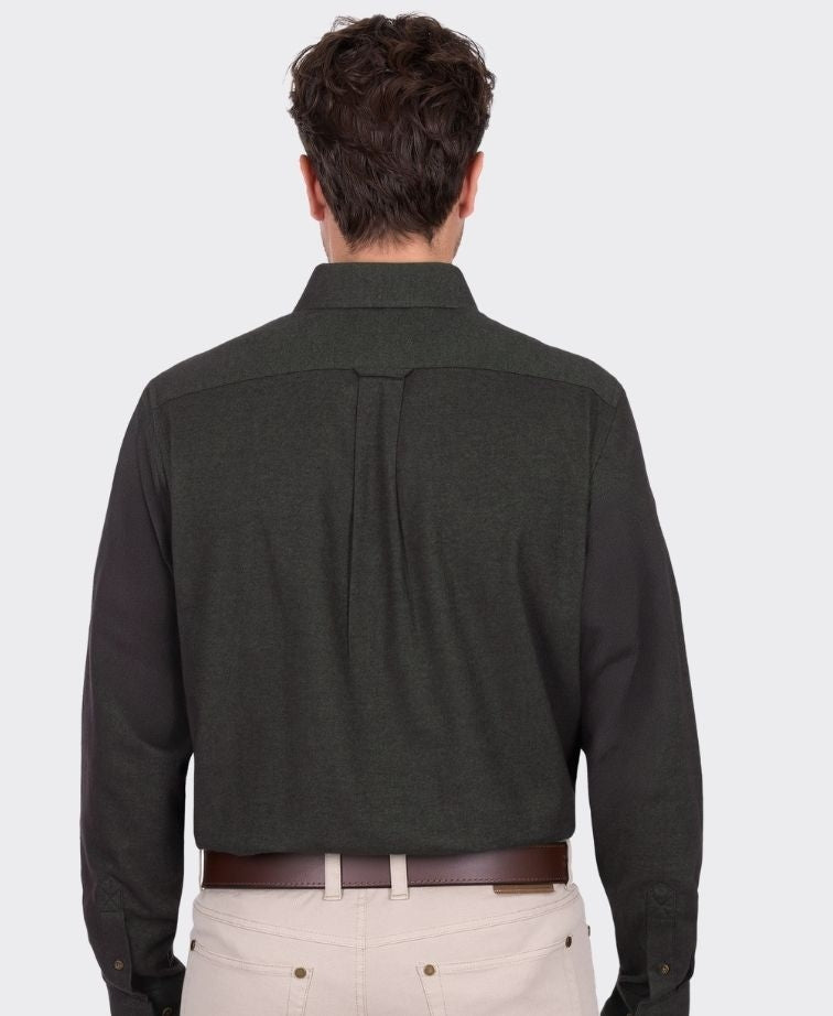 Thomas Cook Shirt L/S Keith Thermal - Green