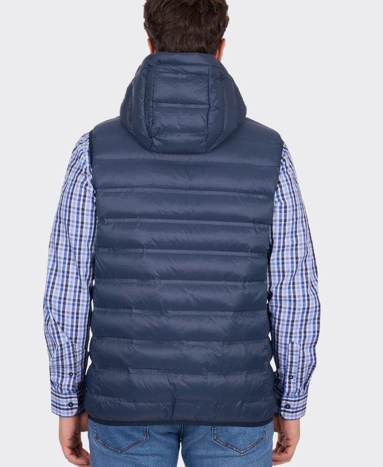 Thomas Cook Vest Oberon Light Weight Down - Navy