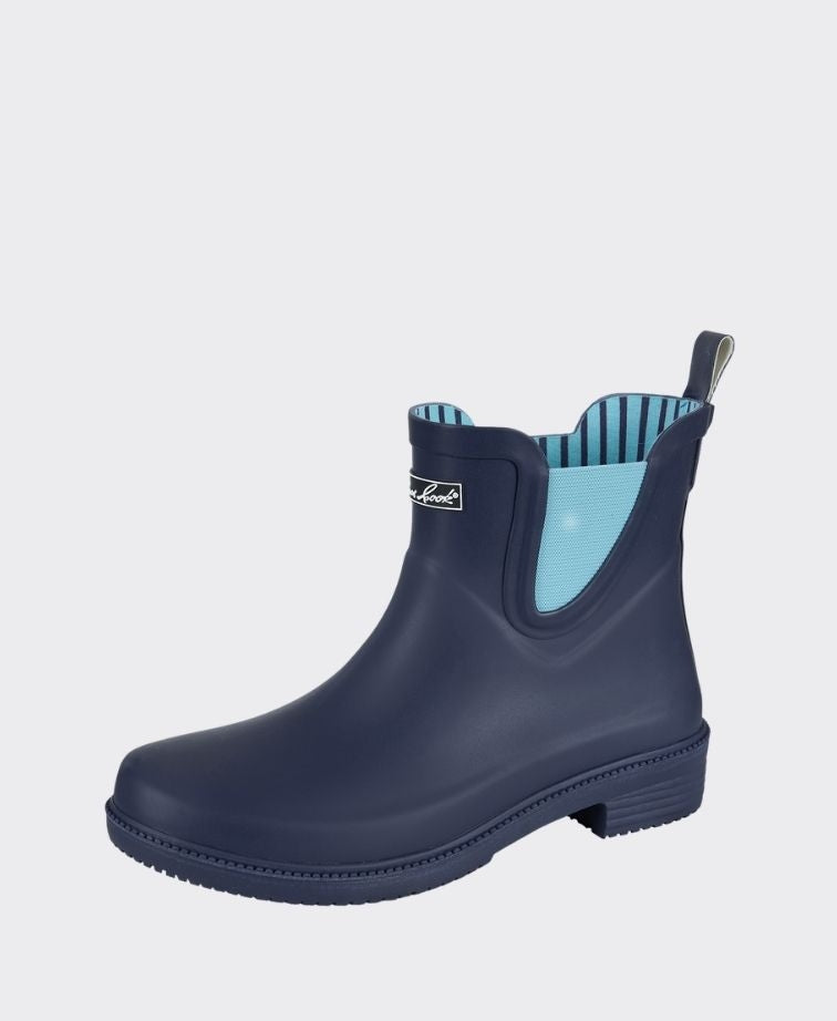 Thomas Cook Wynyard Jersey Boots - Navy/ Pale Blue