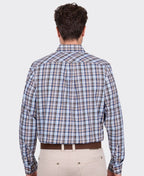 Thomas Cook Shirt L/S Jonathan 2 Pocket - Blue/Multi