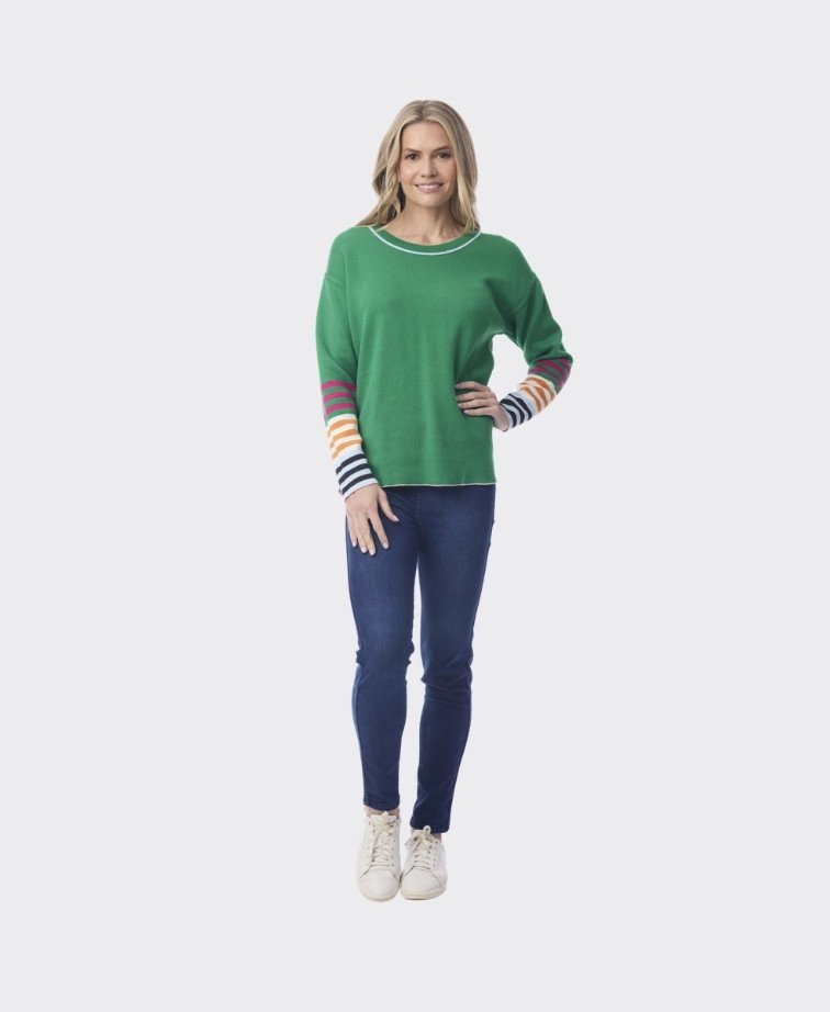 Orientique Knit Jumper Reversible Crew - OPT 1