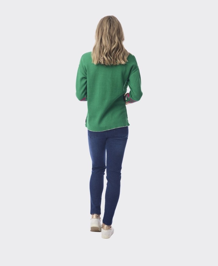Orientique Knit Jumper Reversible Crew - OPT 1