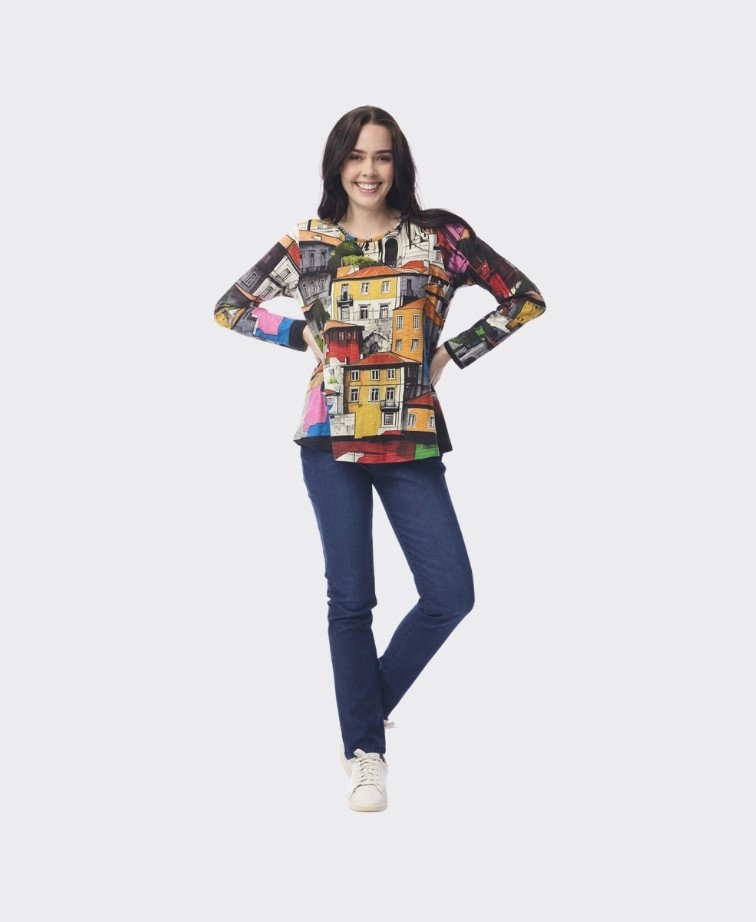 Orientique Tee Contemporary Crew - Porto Colour