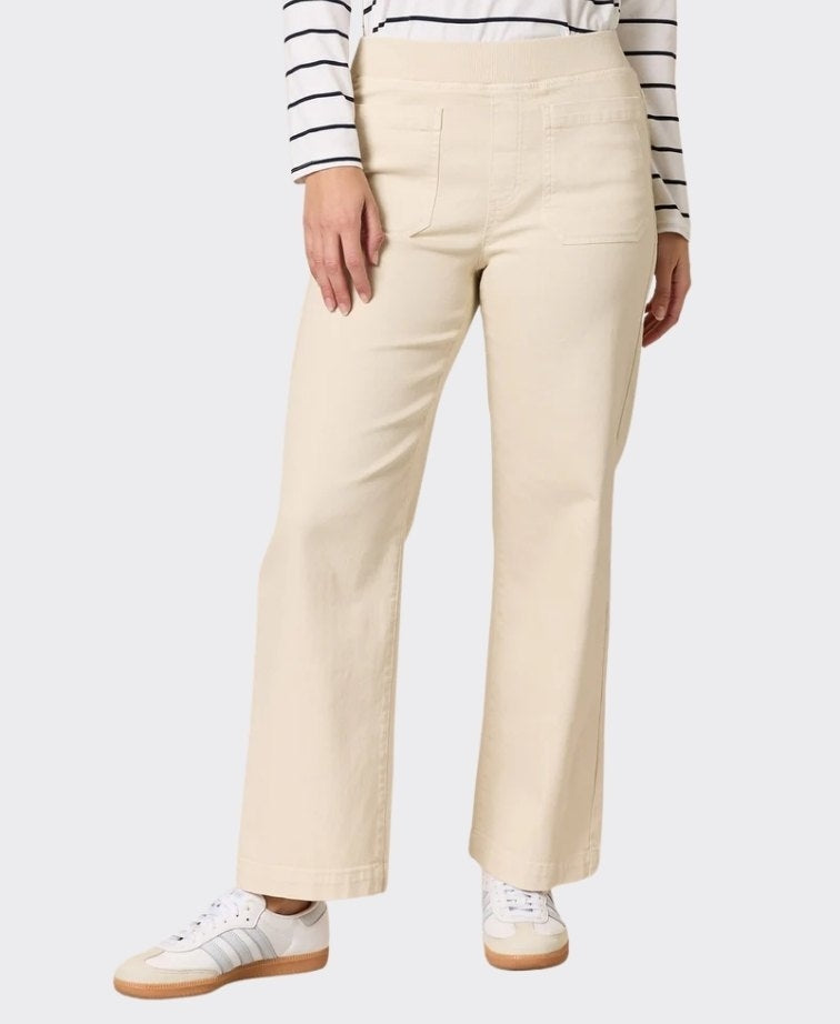 Threadz Jean Carpenter Stretch Leg - Chalk