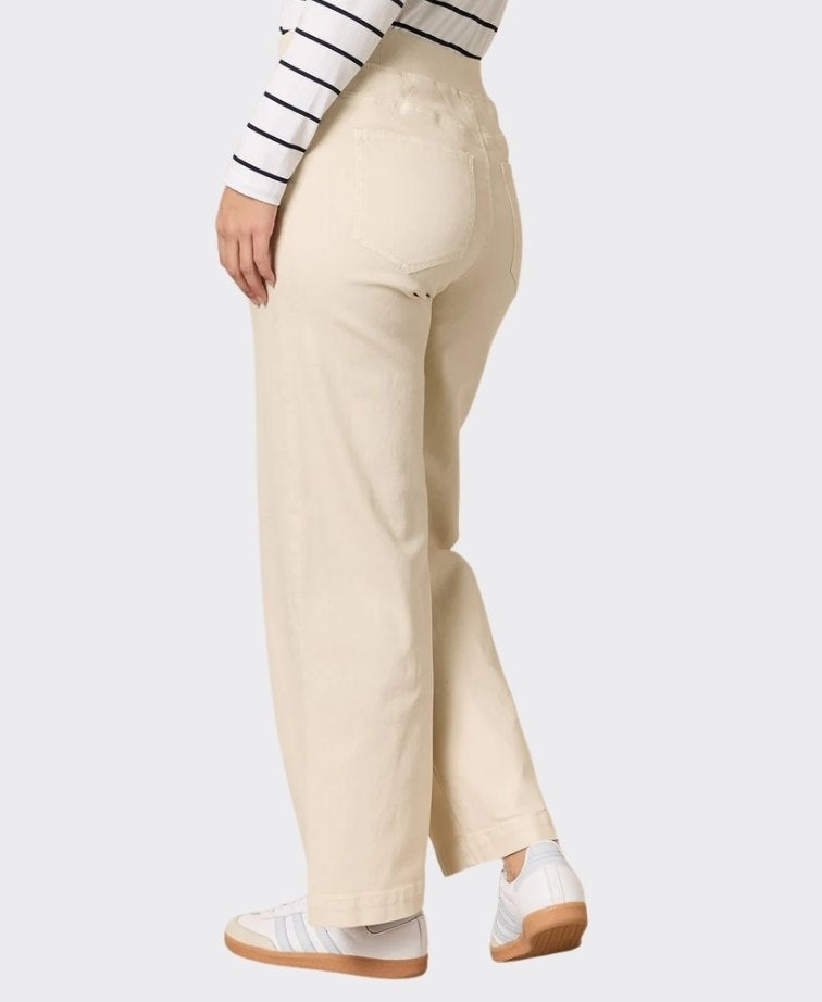 Threadz Jean Carpenter Stretch Leg - Chalk
