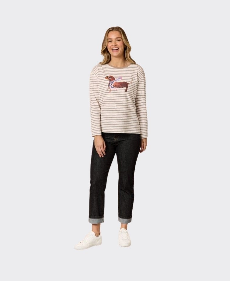 Threadz Tee Chien Chic - Natural