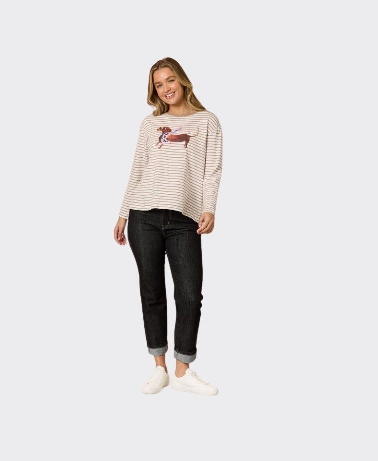 Threadz Tee Chien Chic - Natural