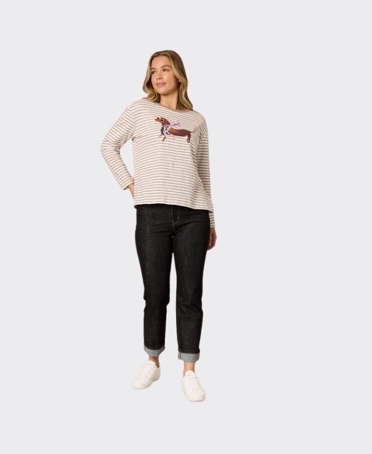 Threadz Tee Chien Chic - Natural