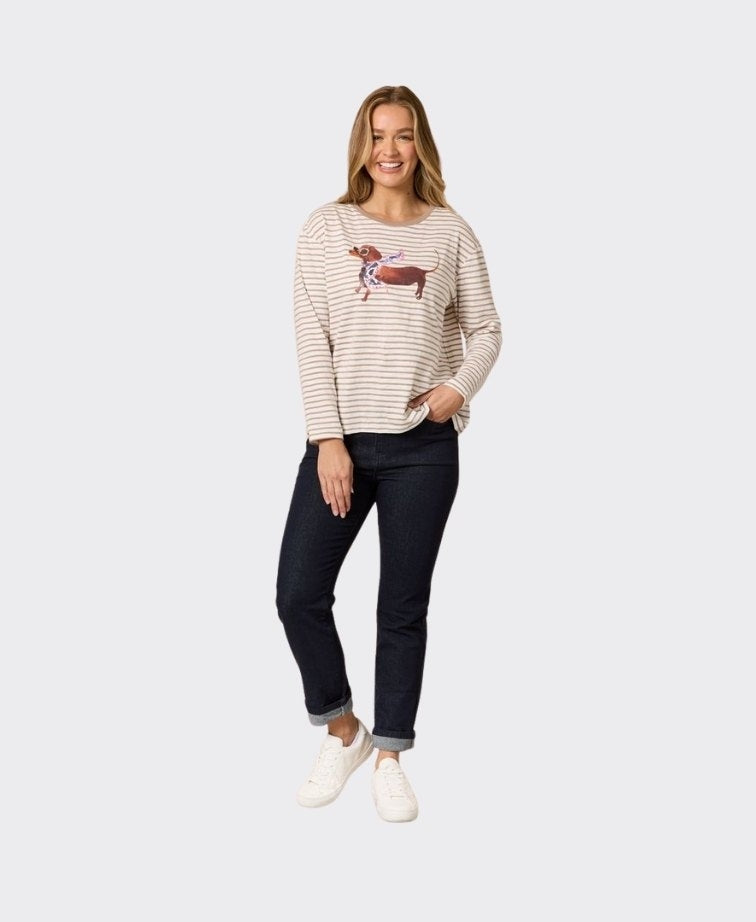 Threadz Tee Chien Chic - Natural