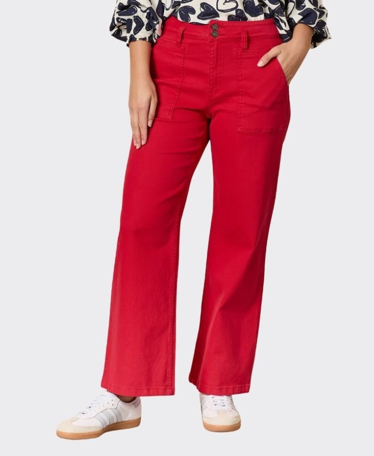 Gordon Smith Jean Hudson Denim - Red