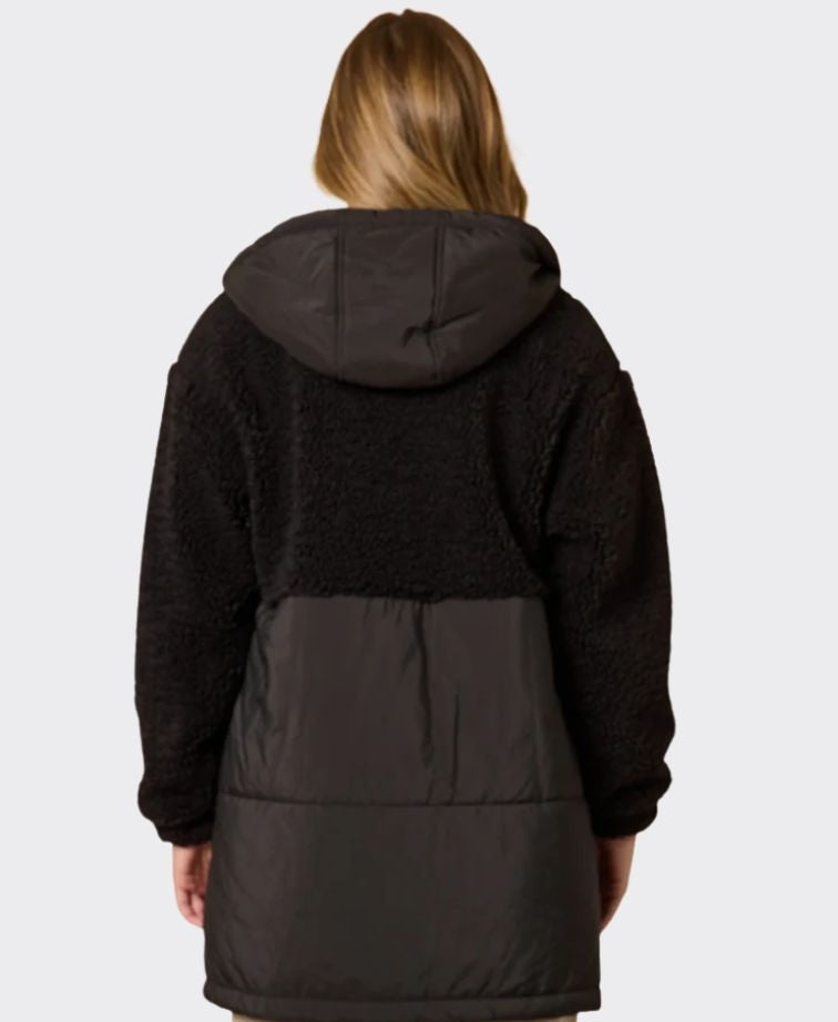 Threadz Jacket The Teddy - Black