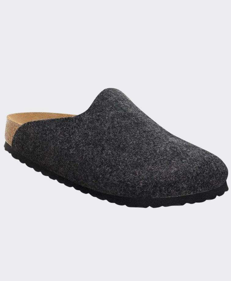 Birkenstock Amsterdam Felt Regular Anthracite - Anthracite