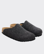 Birkenstock Amsterdam Felt Regular Anthracite - Anthracite