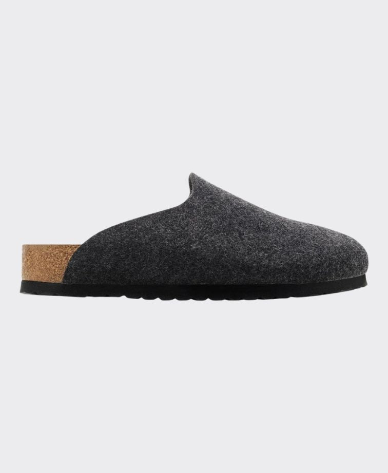 Birkenstock Amsterdam Felt Regular Anthracite - Anthracite