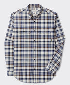 RMW Orion Brushed Check Shirt - Terracotta