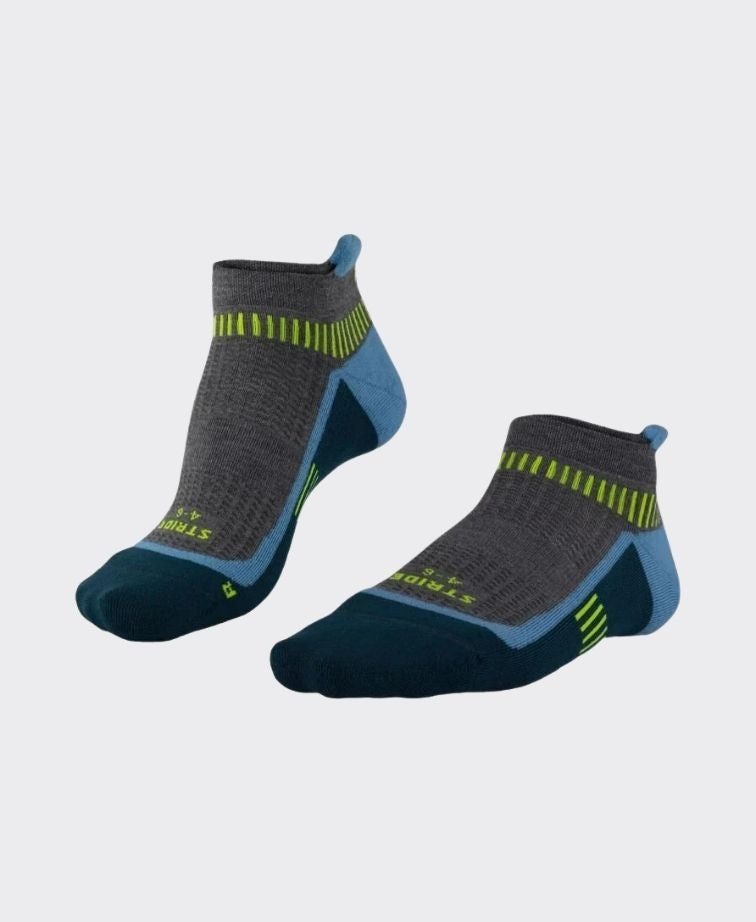 Falke Sock Stride Hidden - Grey/Teal