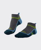 Falke Sock Stride Hidden - Grey/Teal