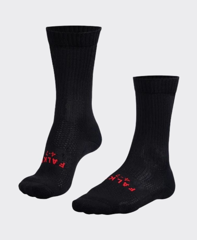 Falke Retro Crew Sock - Black