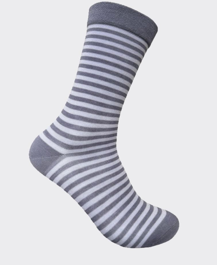 DS Classic Crew Stripe - Blue/White