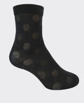 DS Classic Crew Mesh Dot - Black
