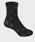 DS Classic Crew Mesh Dot - Black