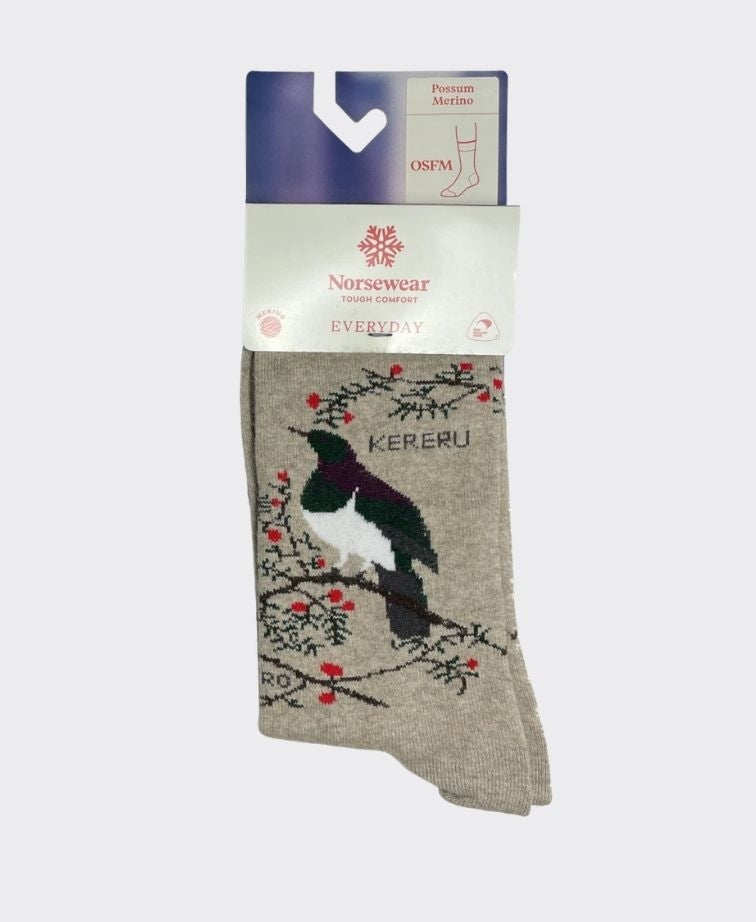 Norsewear Wood Pigeon Possum Sock - Beige