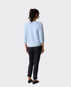 Esplanade Trousers Pintuck Front Cuffed Ponti - Checkerboard