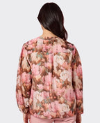 Gordon Smith Top Dakota Print Lined - Blush Multi