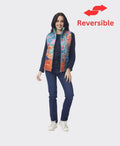 Orientique Vest Puffer - Oriental Bird