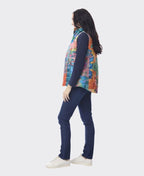 Orientique Vest Puffer - Oriental Bird