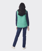 Orientique Vest Puffer - Oriental Bird