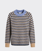 Foil Sweater Pop Culture - Denim Mix