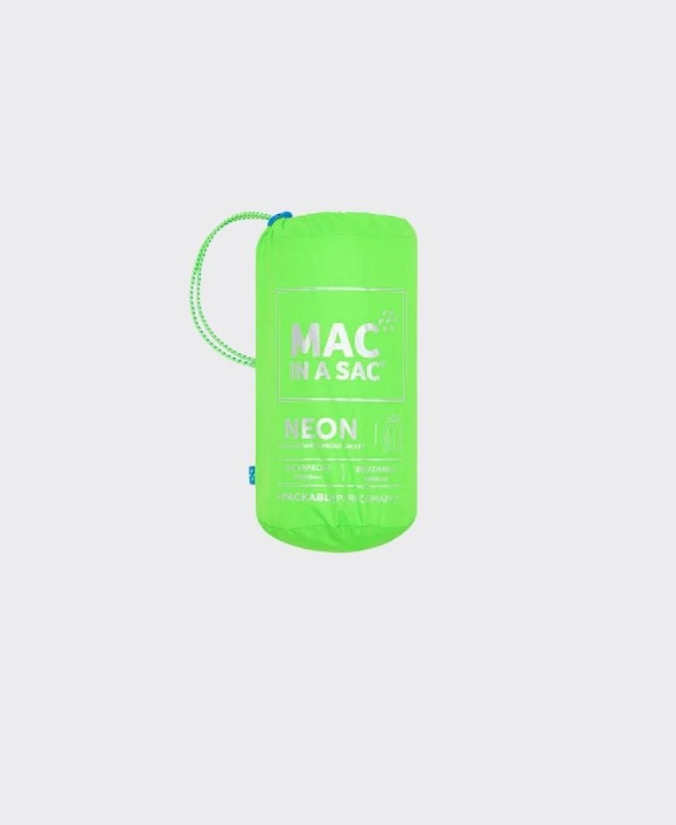 Mac in A Sac Origin Packable Jacket - Neon Green