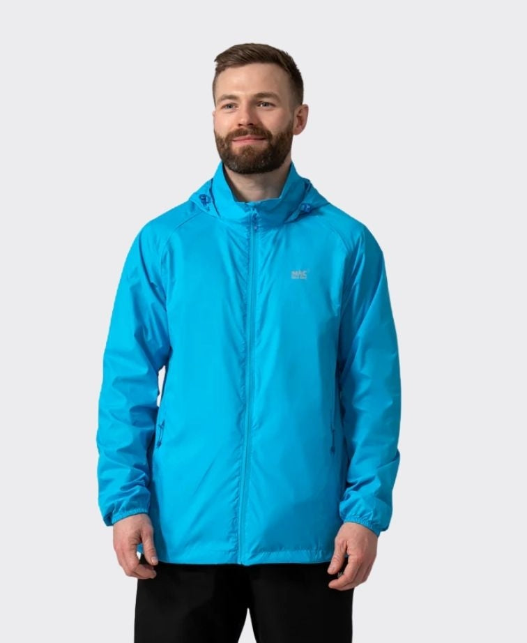 Mac in A Sac Origin Packable Jacket - Neon Blue