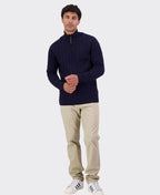 Swanndri Doncaster v2 Zip Cable Knit - Navy