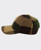 Swanndri Swanni Wool Check Baseball Cap - Checkamo